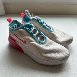 Nike Air Max Motion 2 Women's Shoes White Teal Red CW4285 100 Size 8
